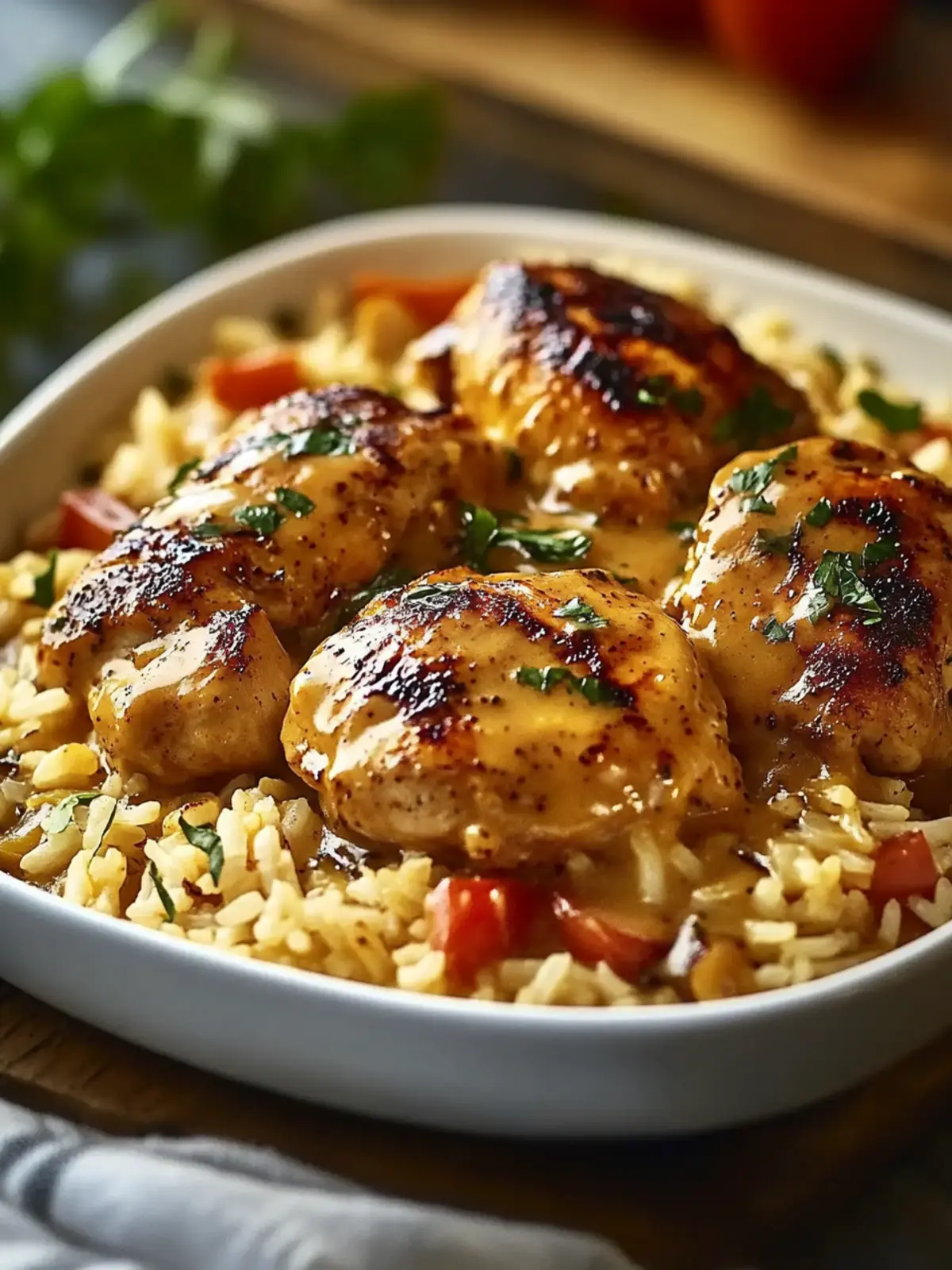 Savory Smothered Chicken and Rice for Cozy Family Dinners 4 Smothered Chicken and Rice