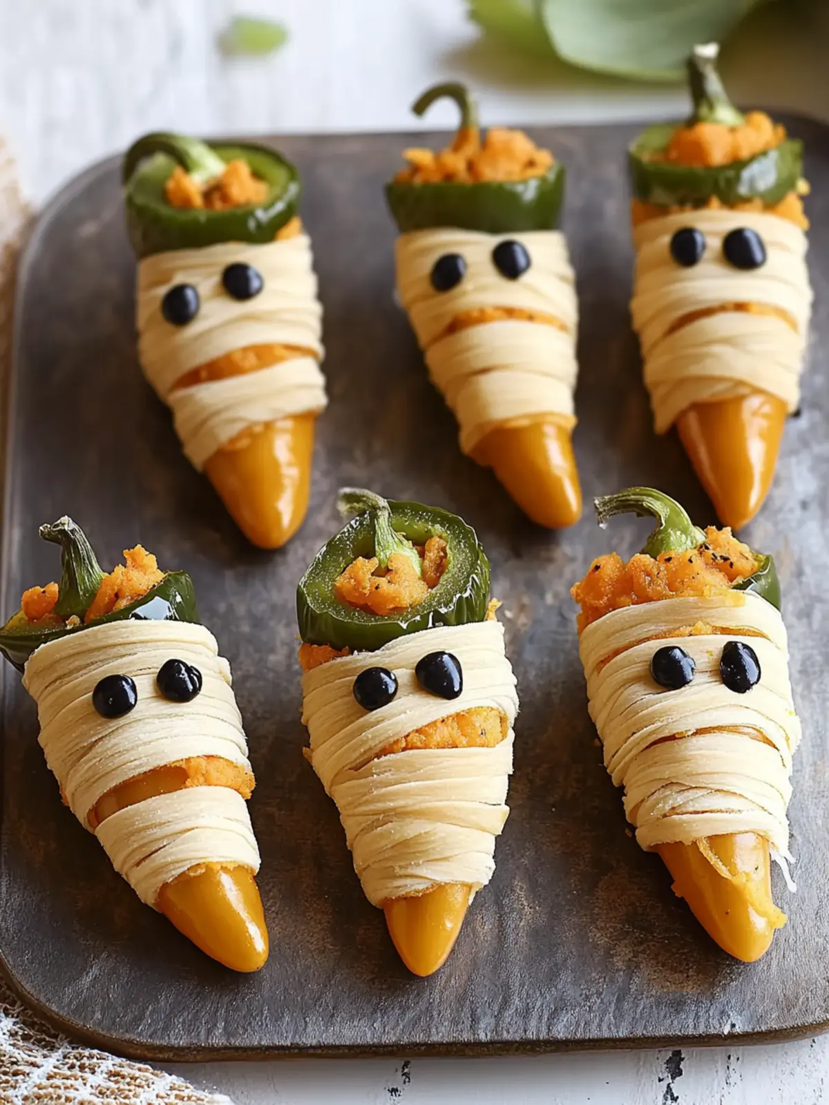 Jalapeño Popper Mummies: The Perfect Spooktacular Snack 2 Jalapeño Popper Mummies: A Spooktacular Halloween Treat