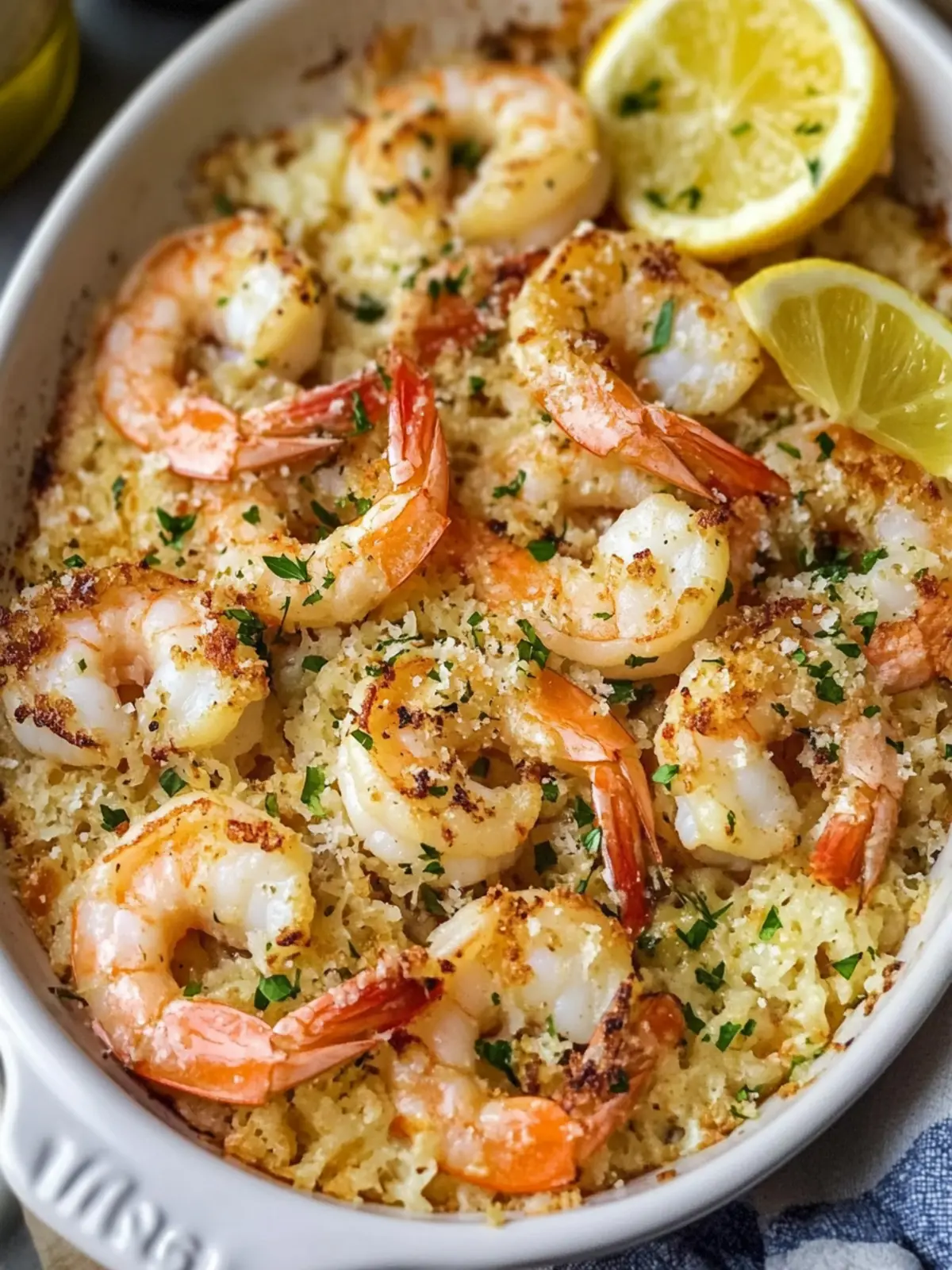 Ina's Baked Shrimp Scampi: Quick Garlic Butter Delight 5 Ina’s Baked Shrimp Scampi