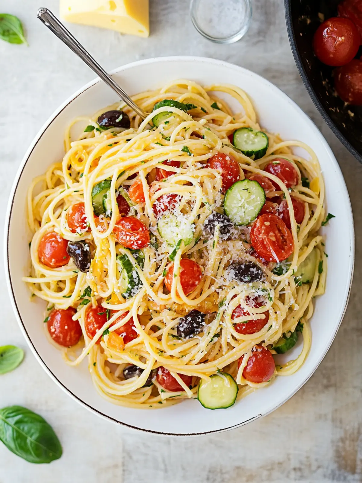 Refreshing Spaghetti Salad That’s Perfect for Summer Gatherings 2 Spaghetti Salad