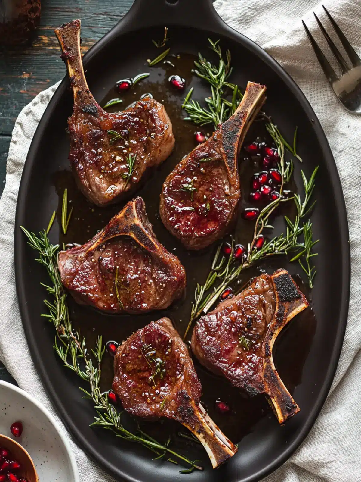 Fancy Pomegranate Lamb Chops for Effortless Gourmet Dining 2 Fancy Pomegranate Lamb Chops