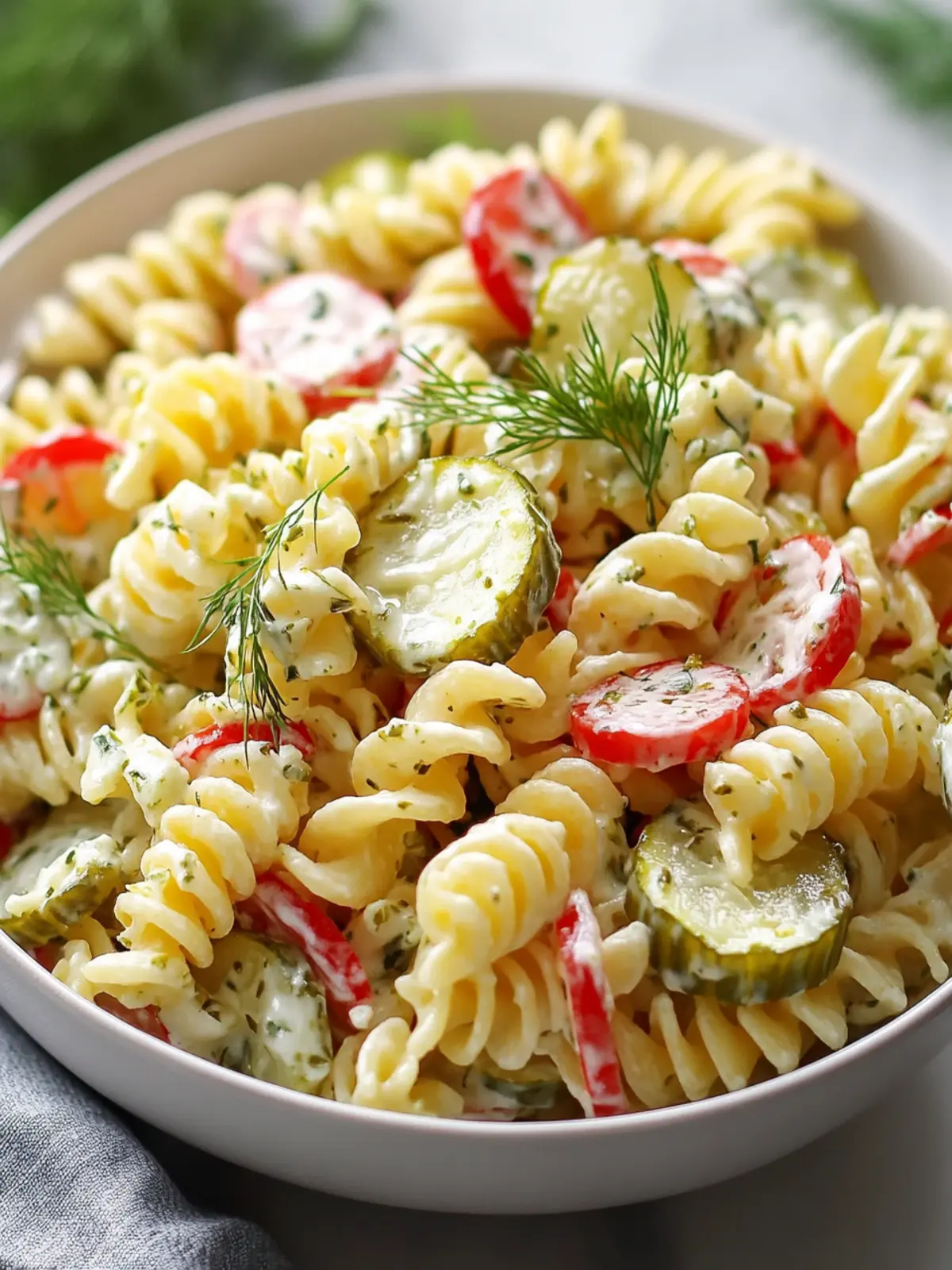 Dill Pickle Pasta Salad: Your Must-Try Recipe for Summer Bliss 2 Dill Pickle Pasta Salad: A Unique & Delicious Recipe Guide
