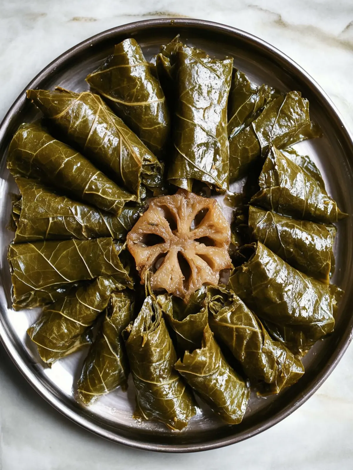 Delicious Warak Enab: Savory Lebanese Grape Leaves Recipe 4 Warak Enab (Lebanese grape leaves)