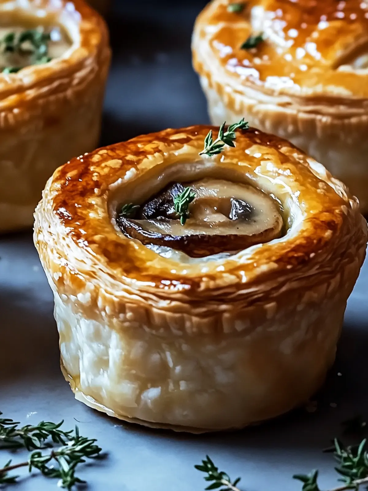 Savory Mini Mushroom & Gruyère Pot Pies for Cozy Nights 5 Savory Mini Mushroom & Gruyère Pot Pies for Cozy Nights