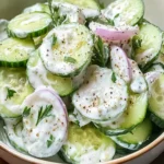 Delicious Creamy Cucumber Salad with a Sweet Twist 7 Creamy Cucumber Salad with a Sweet Twist