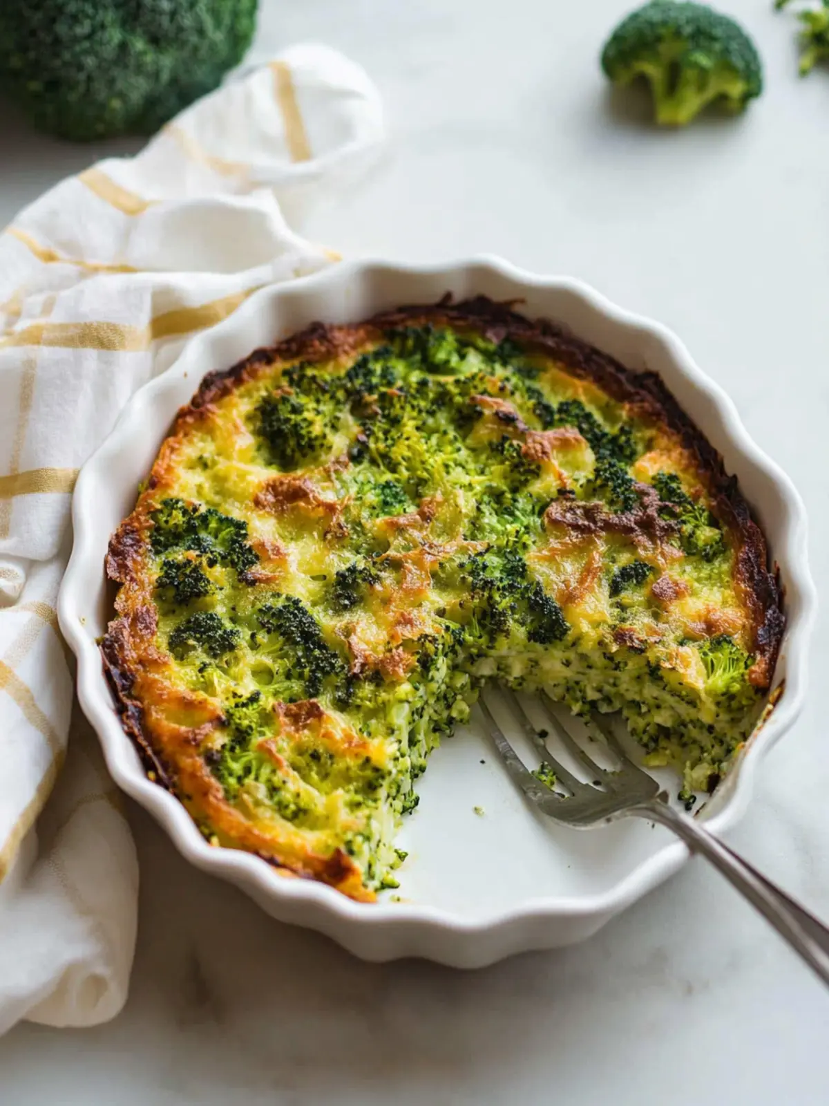 Dairy-Free Broccoli Kugel Casserole You’ll Want to Make Tonight 3 Broccoli Kugel