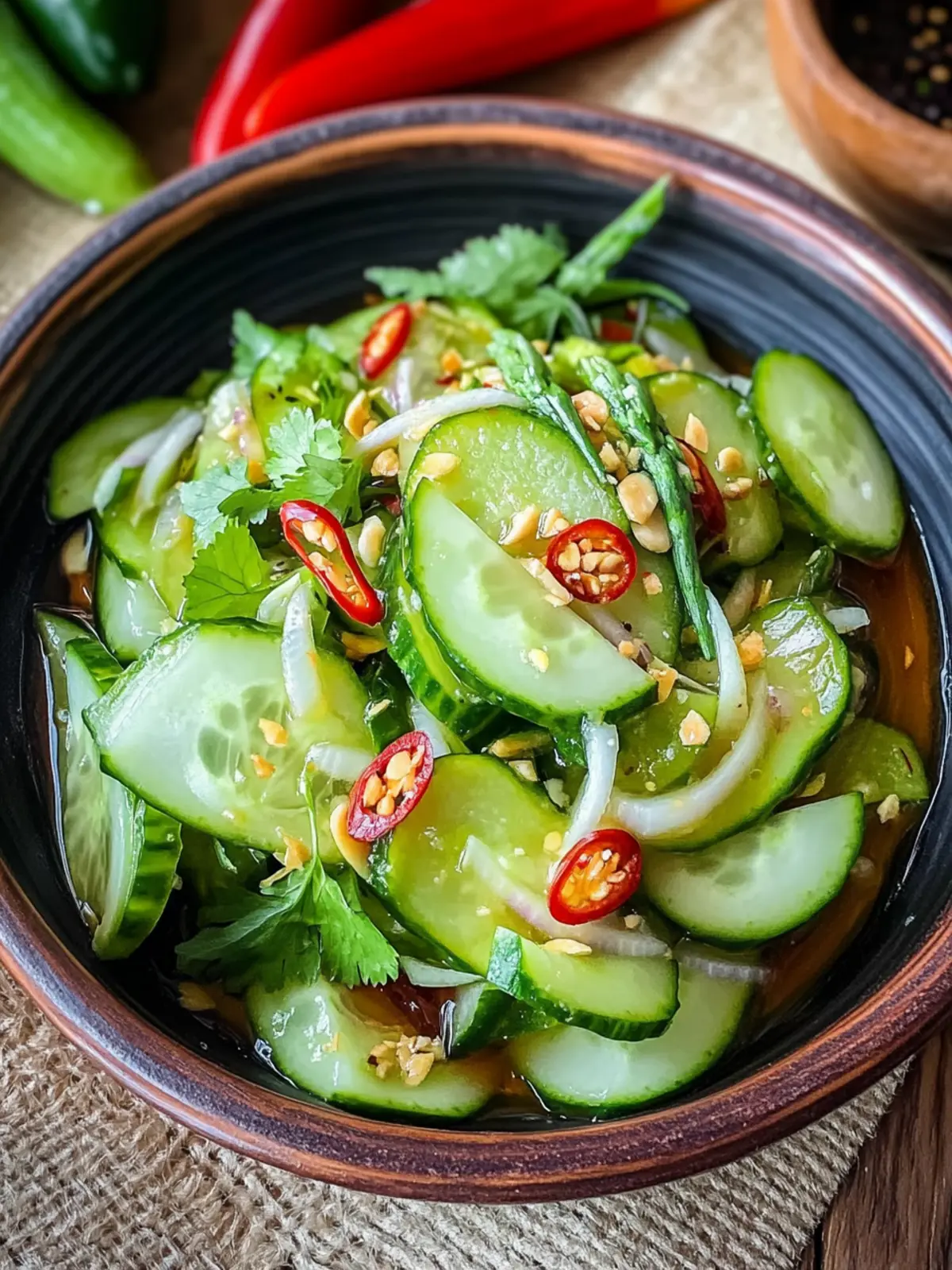 Lao Cucumber Salad Recipe (Thum Mak Thang) – Fresh & Zesty Delight 5 Lao Cucumber Salad Recipe (Thum Mak Thang)