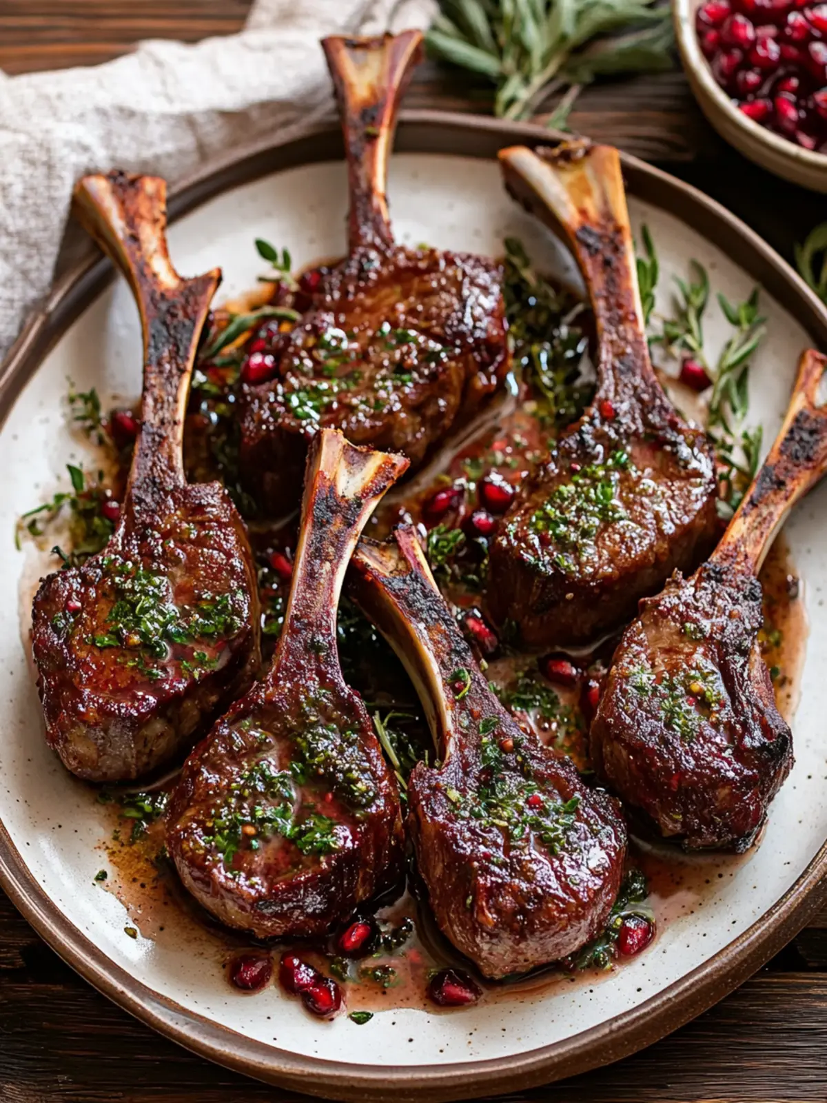 Fancy Pomegranate Lamb Chops for Effortless Gourmet Dining 3 Fancy Pomegranate Lamb Chops