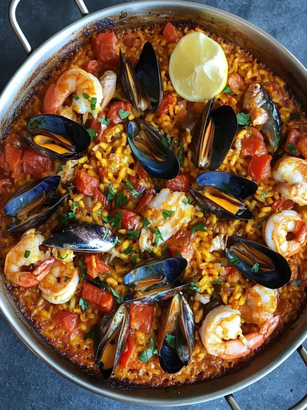 Authentic Spicy Seafood Paella: Bring Spain to Your Table 5 Authentic, Spicy Seafood Paella