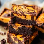 Decadent Pumpkin Cheesecake Brownies for Cozy Fall Indulgence 6 Pumpkin Cheesecake Brownies