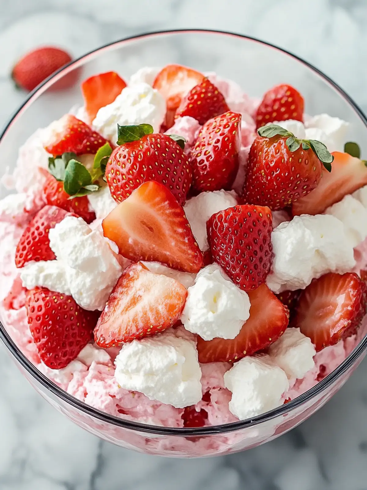 Refreshing Strawberry Fluff Salad for Sunny Gatherings 5 Strawberry Fluff Salad