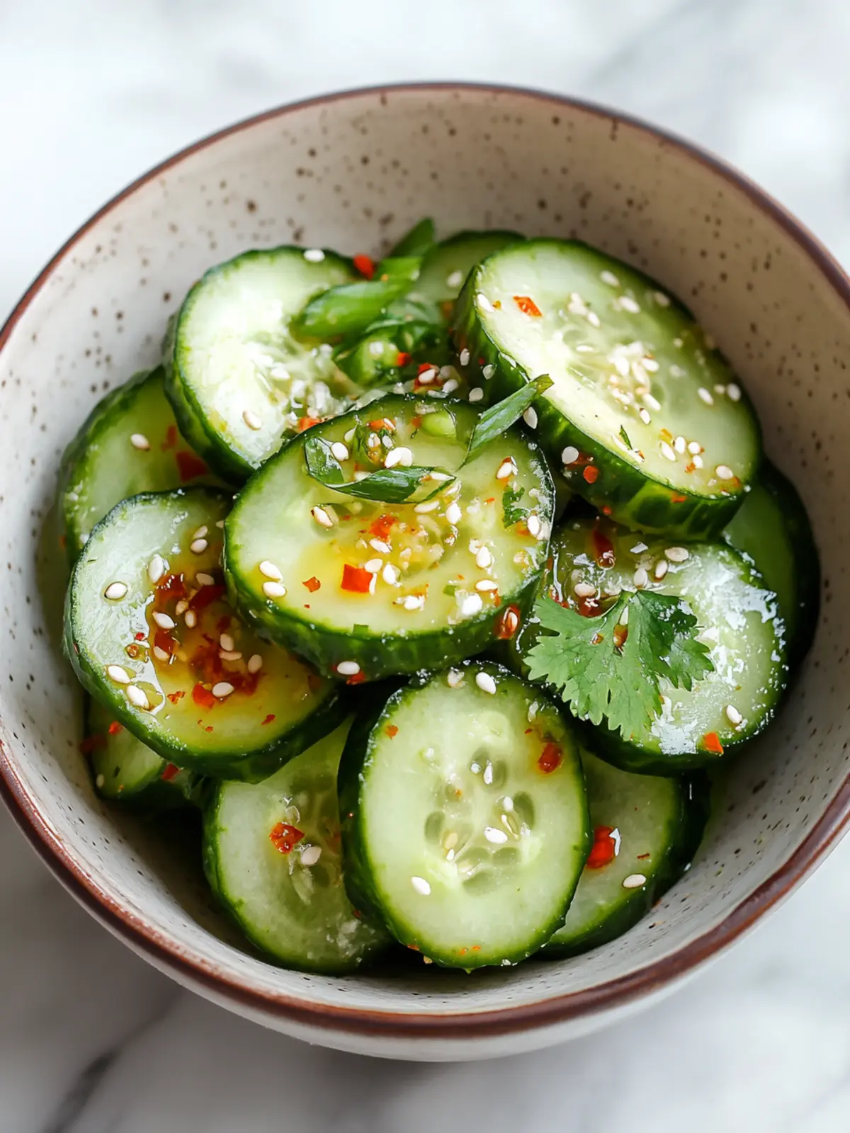 Easy & Spicy Cucumber Salad in 10 Minutes for a Refreshing Kick 3 Easy & Spicy Cucumber Salad in 10 Minutes!