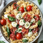 Brighten Your Summer with This Caprese Pasta Salad Recipe 6 Caprese Pasta Salad Recipe