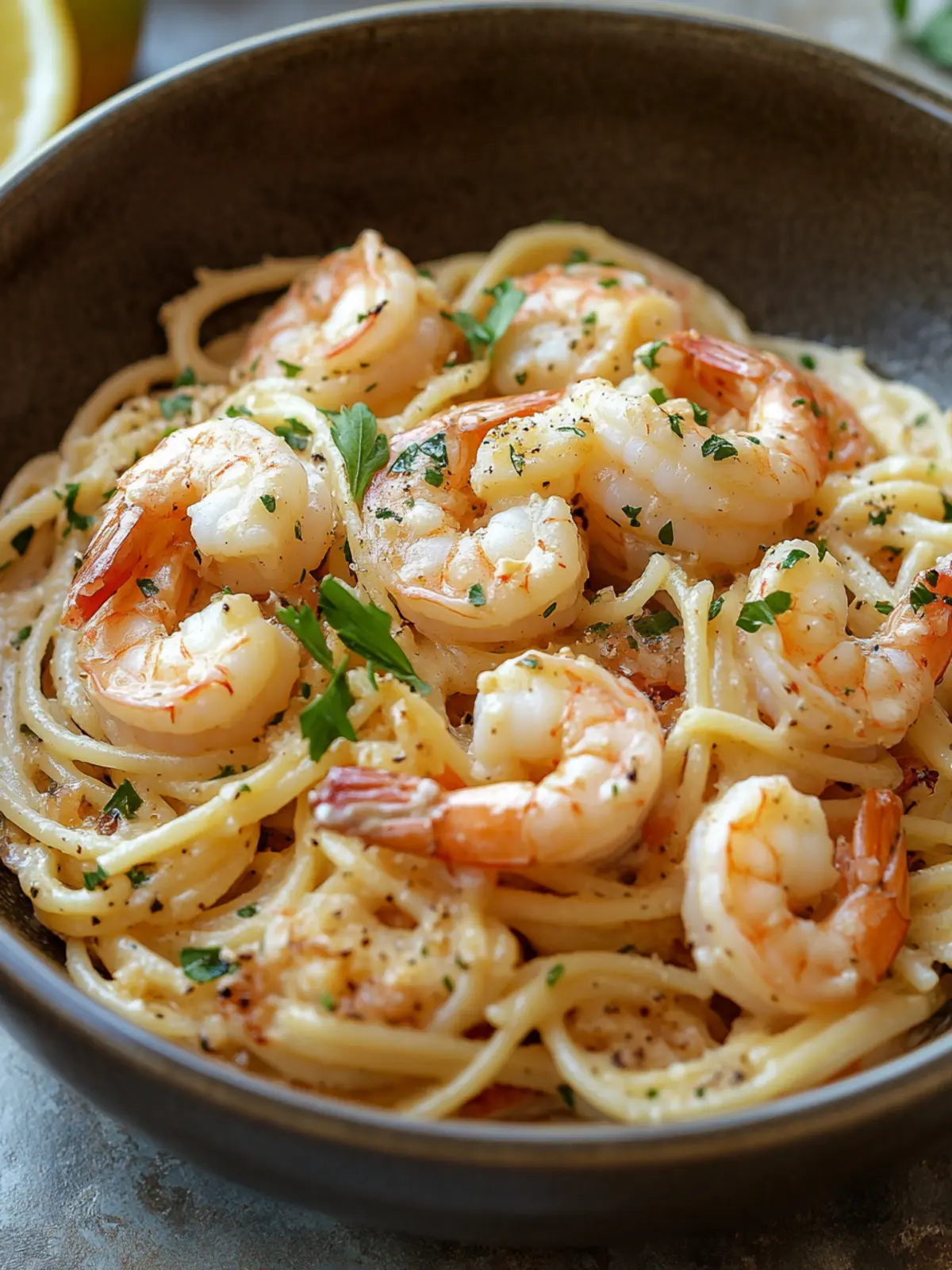 Creamy Garlic Shrimp Pasta: Your New Favorite Weeknight Treat 2 Creamy Garlic Shrimp Pasta: A Magical First Taste!