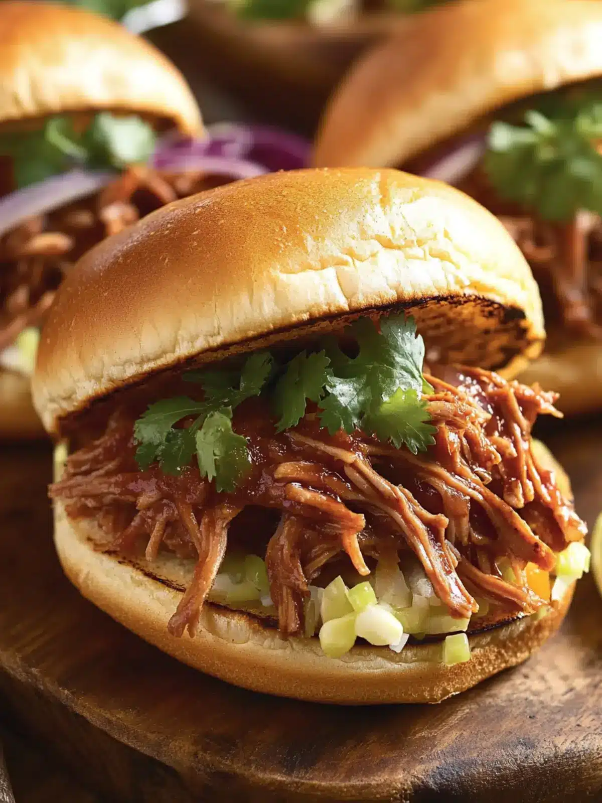 Irresistible Pulled Pork Sliders: Perfect for Football Season 2 Pulled Pork Sliders (Football Season Dish)