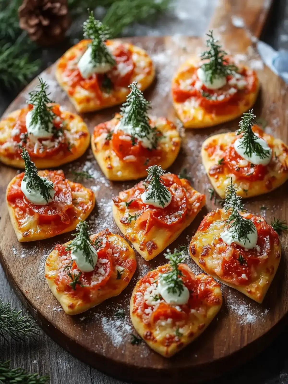 Christmas Tree Pizza Bites: 7 Joyful Appetizers to Share 4 Christmas Tree Pizza Bites: 7 Festive Appetizers to Enjoy