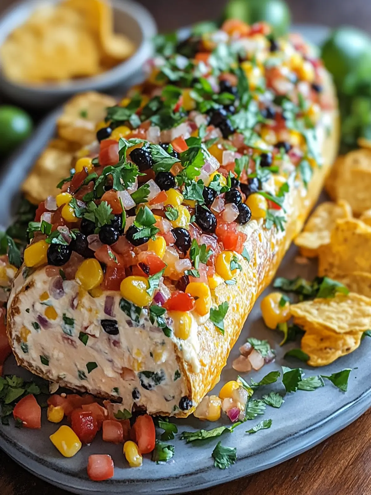 Fiesta Cowboy Caviar Cheese Log: Your New Favorite Appetizer 4 Fiesta Cowboy Caviar Cheese Log