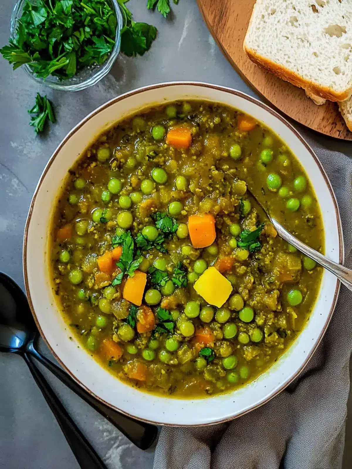 Savory Peas Stew (Bazella) - Your Family's New Comfort Favorite 5 Peas Stew (Bazella)