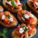 Delightful Ghostly Bruschetta for a Spooky Halloween Feast 2 Ghostly Bruschetta