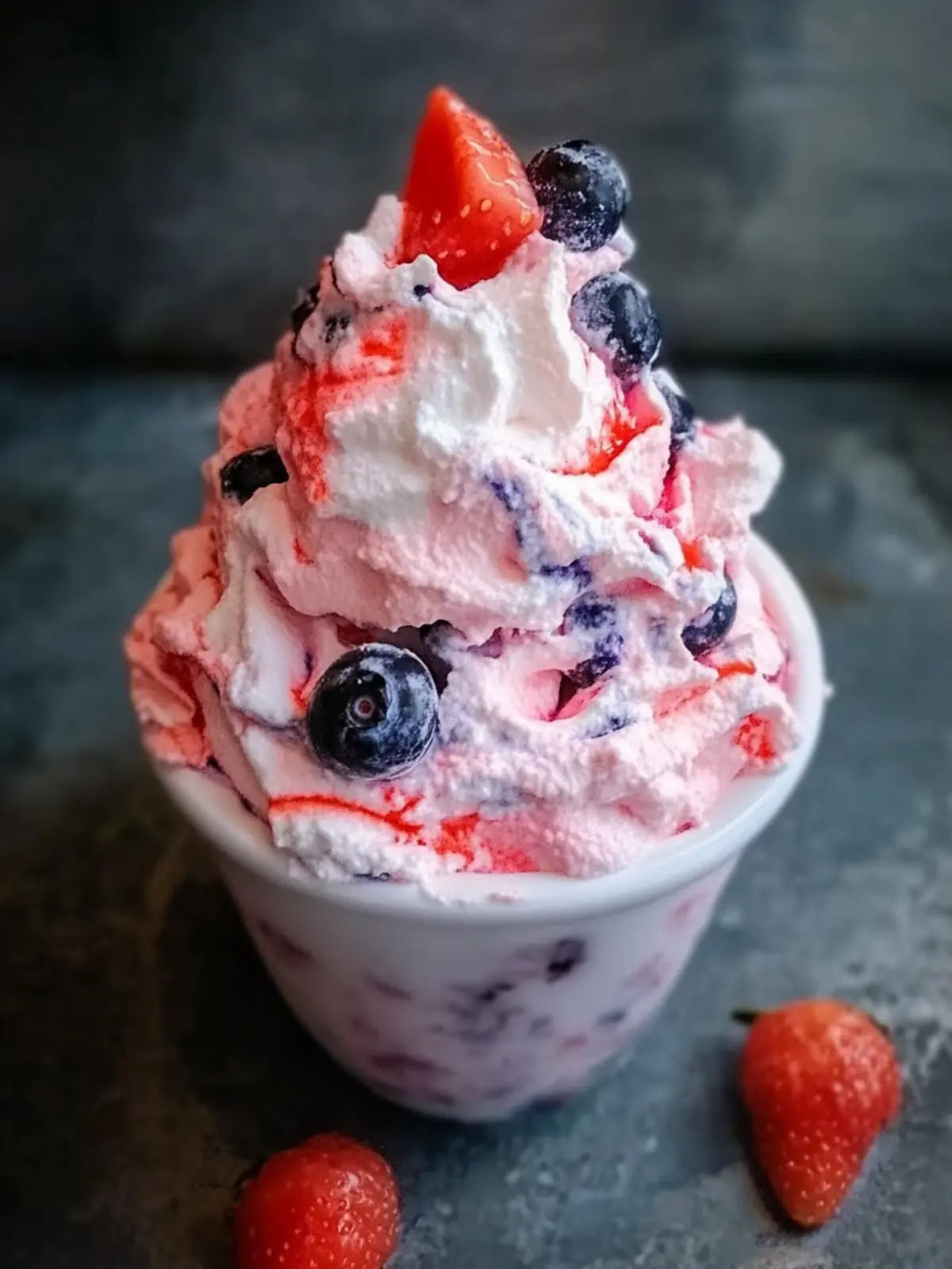 Red, White & Blueberry Fluff: A Quick Summery Delight 5 Red, White & Blueberry Fluff
