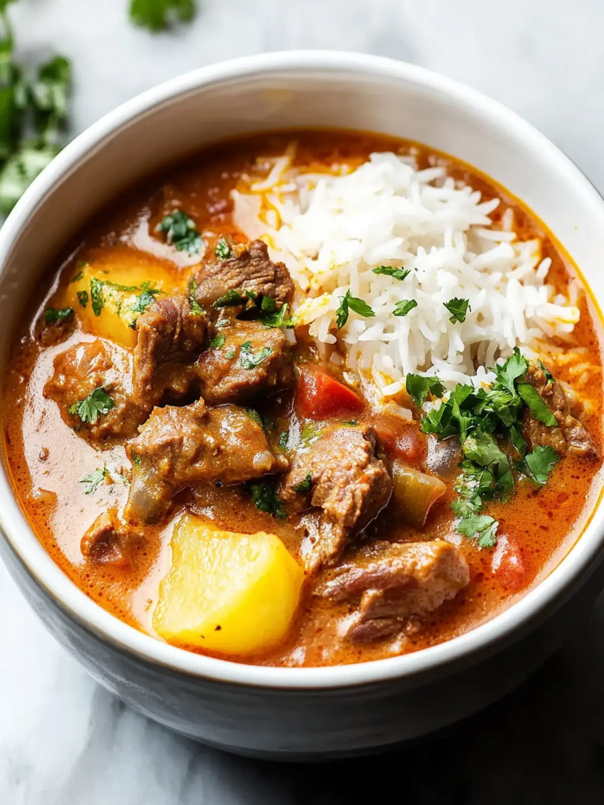 Crockpot Coconut Beef Curry: Effortless Flavor for Busy Nights 2 Crockpot Coconut Beef Curry