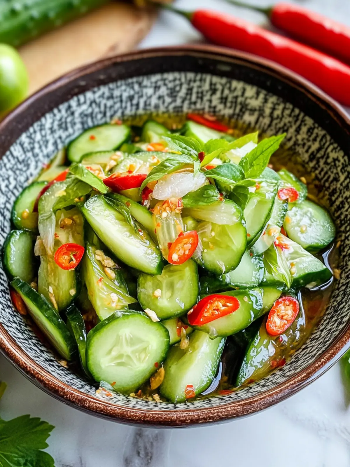 Lao Cucumber Salad Recipe (Thum Mak Thang) – Fresh & Zesty Delight 3 Lao Cucumber Salad Recipe (Thum Mak Thang)