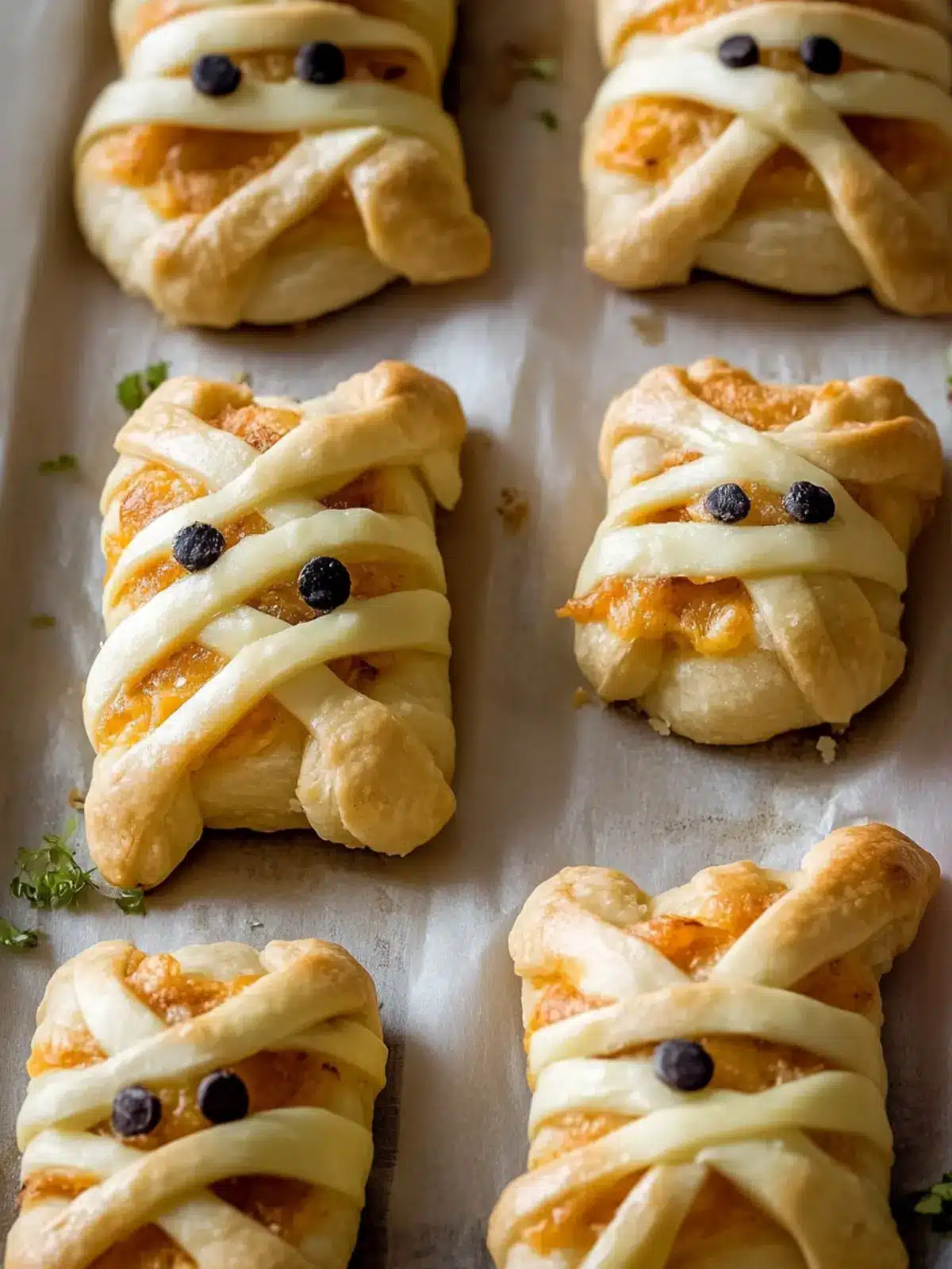 Easy Baked Cheese Mummies for Halloween Fun Everyone Will Love 5 Easy Baked Cheese Mummies for Halloween Fun