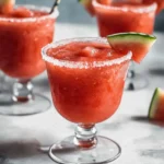 Revitalize Your Summer with an Easy Frozen Watermelon Margarita Mocktail 2 Easy Frozen Watermelon Margarita Mocktail
