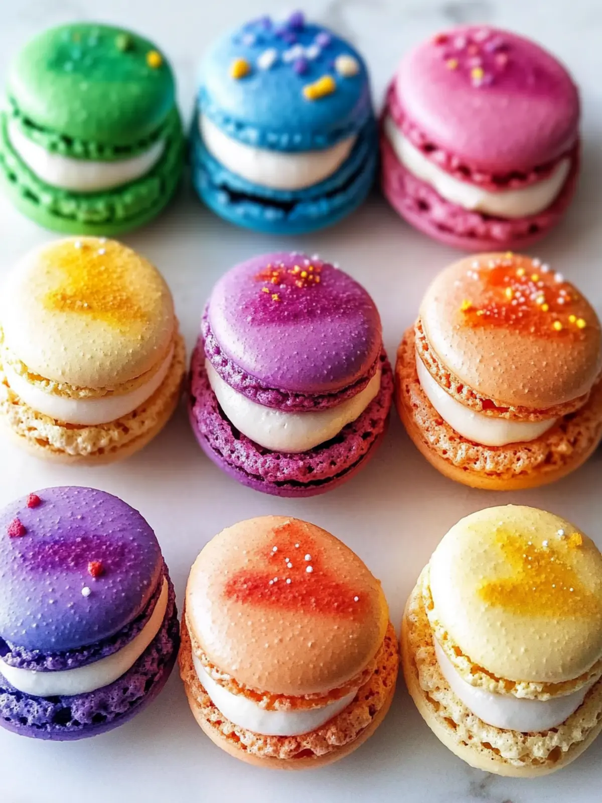 Pride Macarons: Colorful Treats for Every Celebration 2 Pride Macarons