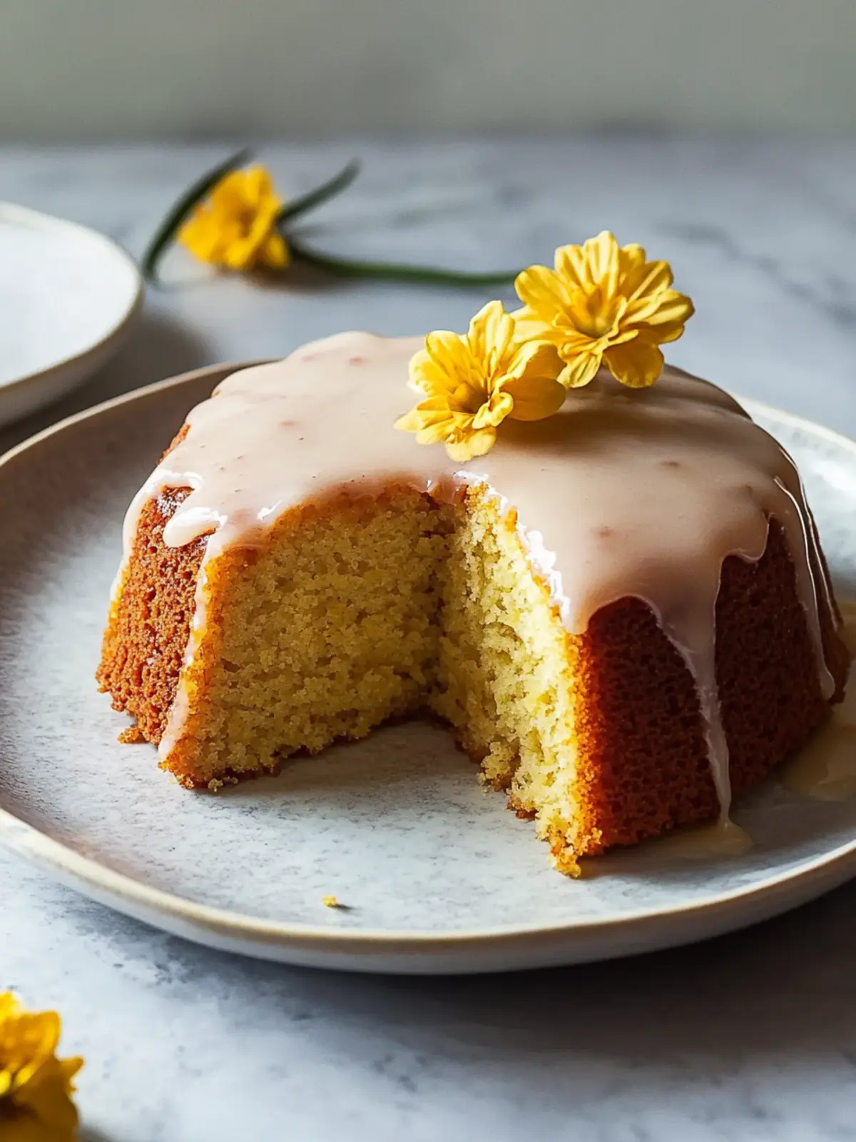 Indulge in Horchata Glazed Cornmeal Cake - A Healthy Delight 5 Horchata Glazed Cornmeal Cake