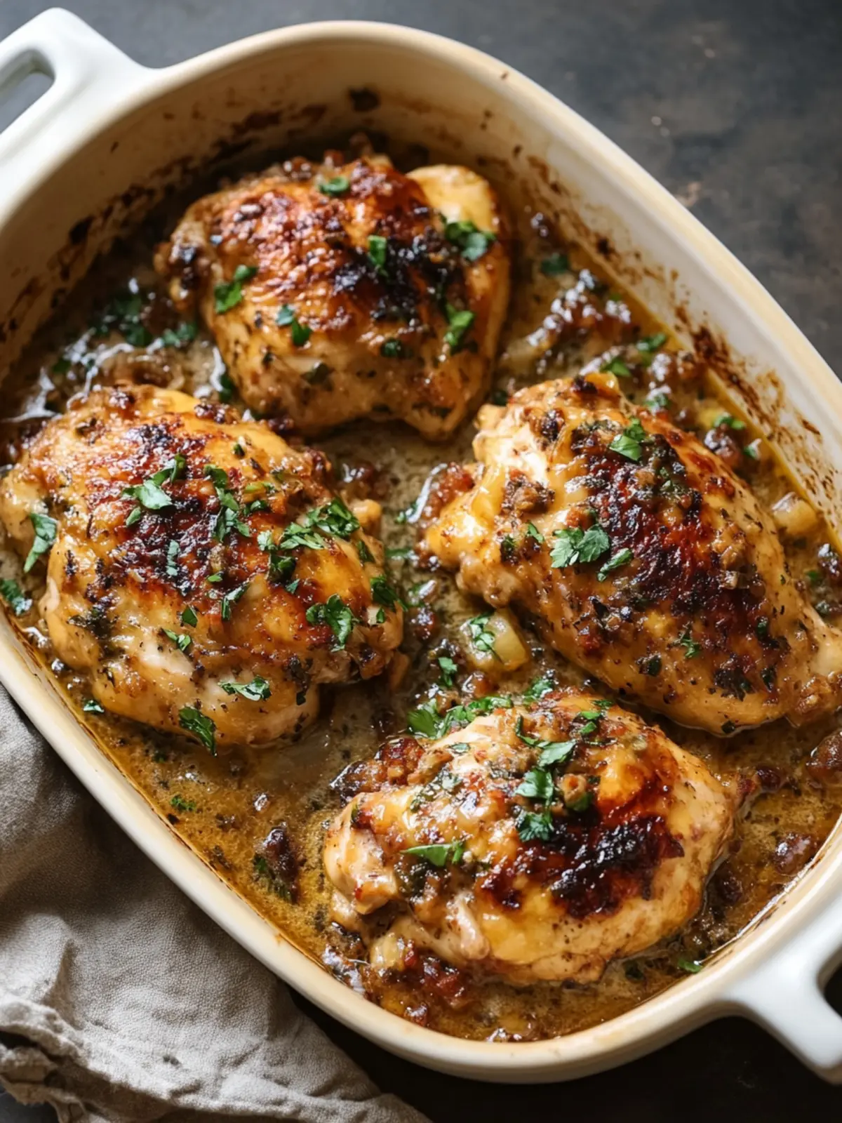 Mississippi Mud Chicken: Your Rich & Cheesy Comfort Food Fix 3 Mississippi Mud Chicken (Rich & Cheesy Oven-Baked Comfort Food)