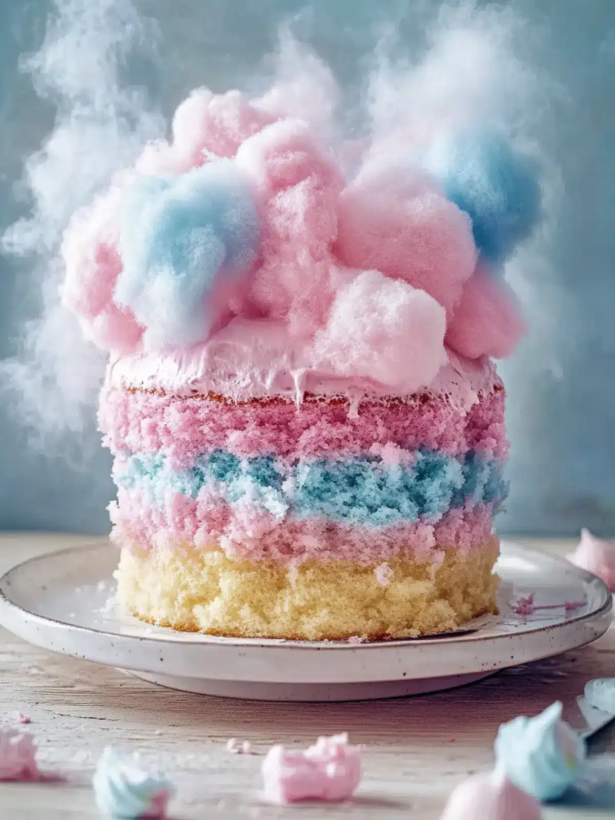 Joyful Cotton Candy Cake to Sweeten Every Celebration Delight 4 Joyful Cotton Candy Cake to Sweeten Any Celebration