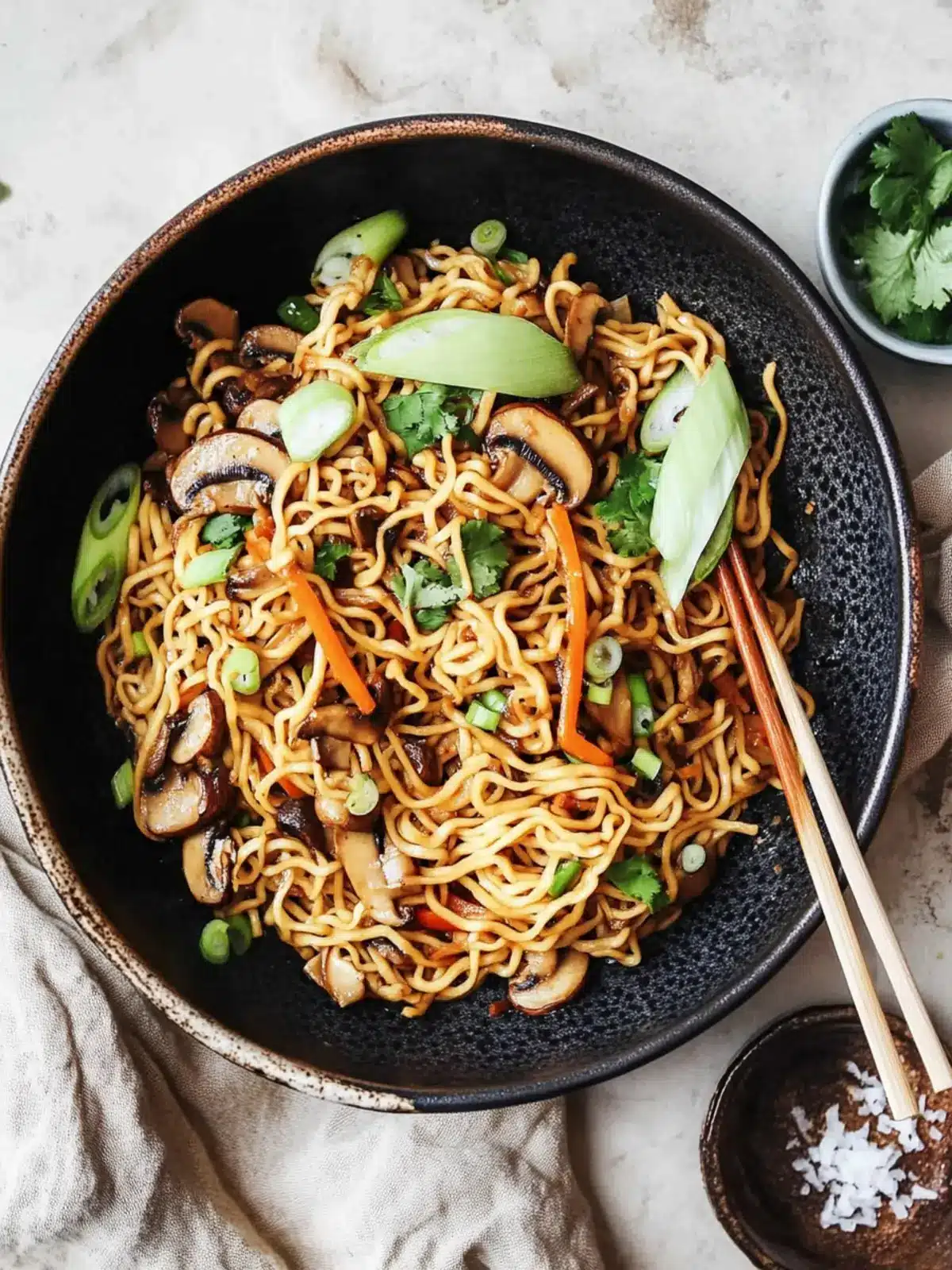 Easy Vegan Mushroom Chow Mein: Quick, Flavorful Dinner Delight 4 Easy Vegan Mushroom Chow Mein