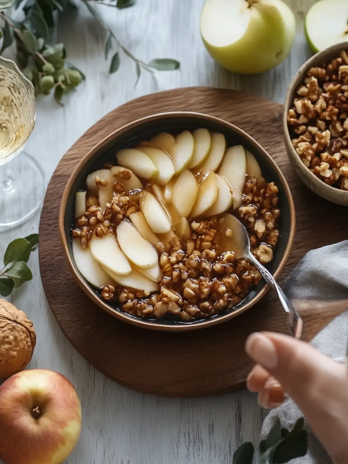 Irresistible Apple Walnut Wine Charoset for Passover Traditions 4 Apple Walnut Wine Charoset for Passover