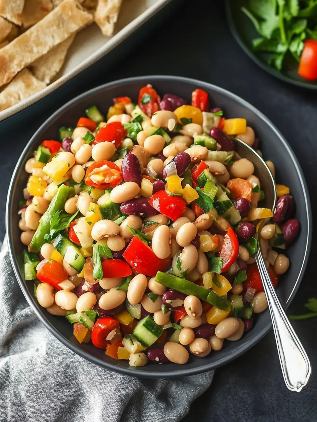 Delicious Four Bean Salad Perfect for Every Gathering 2 Four Bean Salad