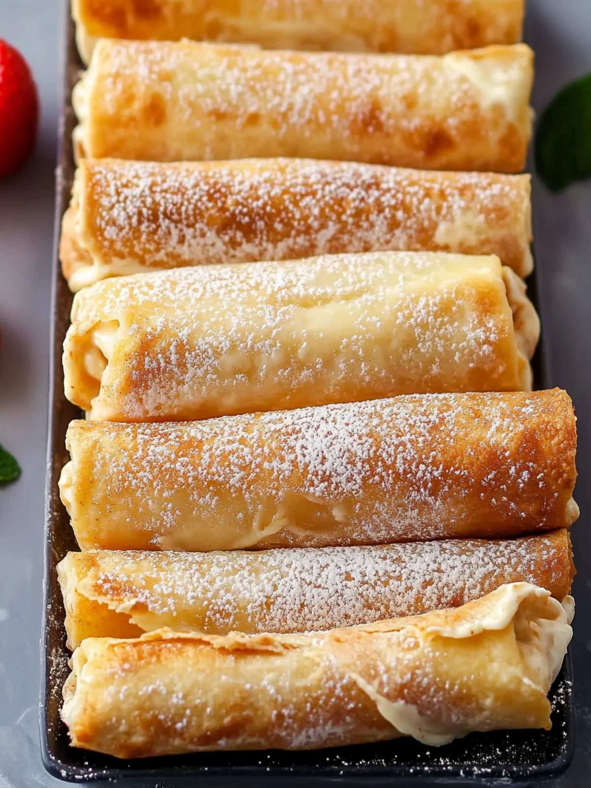 Cheesecake Taquitos: Sweet Bites of Creamy Bliss 2 Cheesecake Taquitos