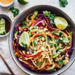 Colorful Raw Vegan Pad Thai Salad to Brighten Your Day 10 Colorful Raw Vegan Pad Thai Salad