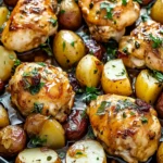 Savor One-Pan Honey Mustard Chicken and Potatoes Tonight! 4 Savor One-Pan Honey Mustard Chicken and Potatoes Tonight!