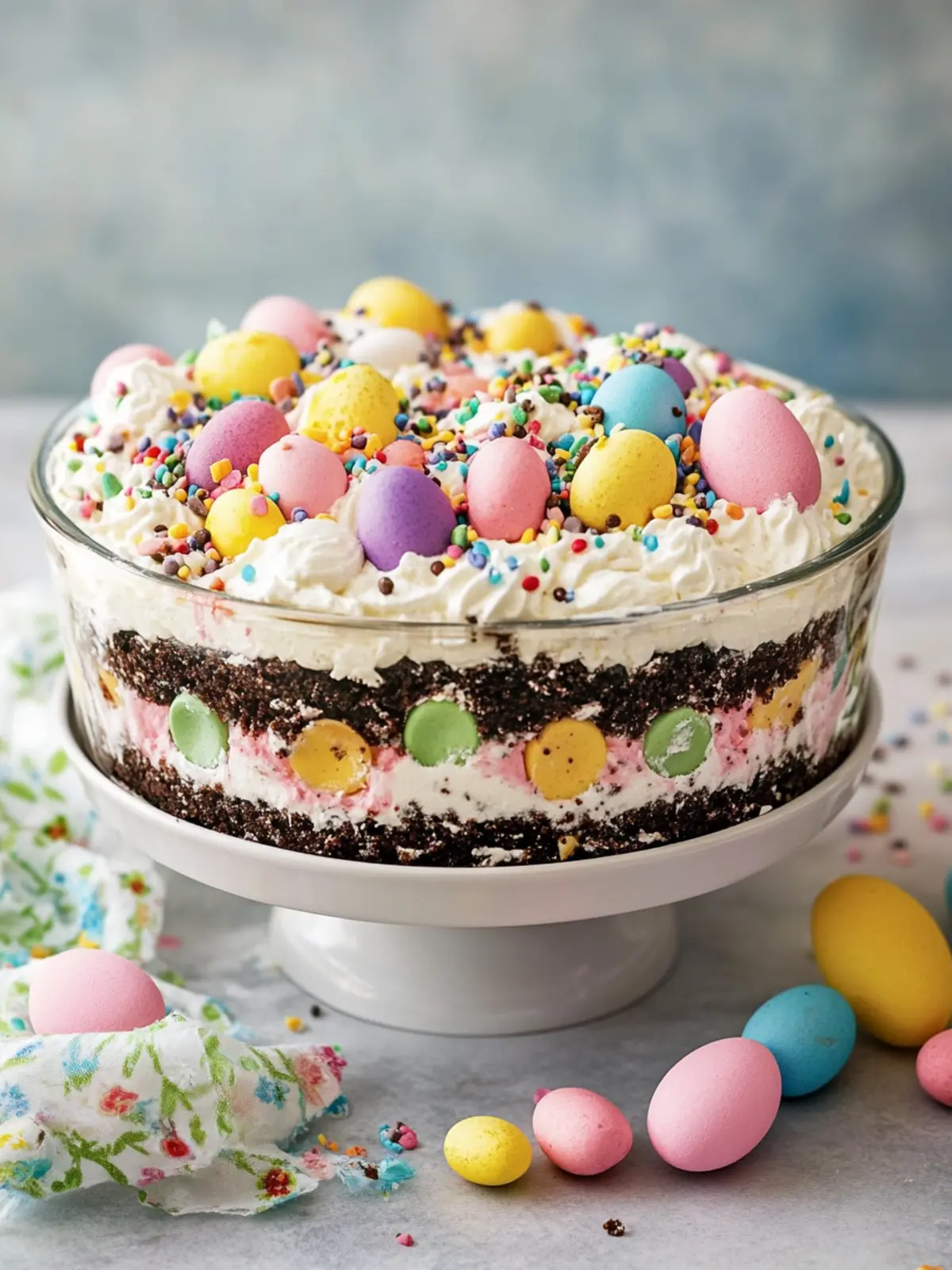 Easter Dirt Cake Casserole Easy No Bake Spring Delight 2 Easter Dirt Cake Casserole Easy No Bake Spring Dessert