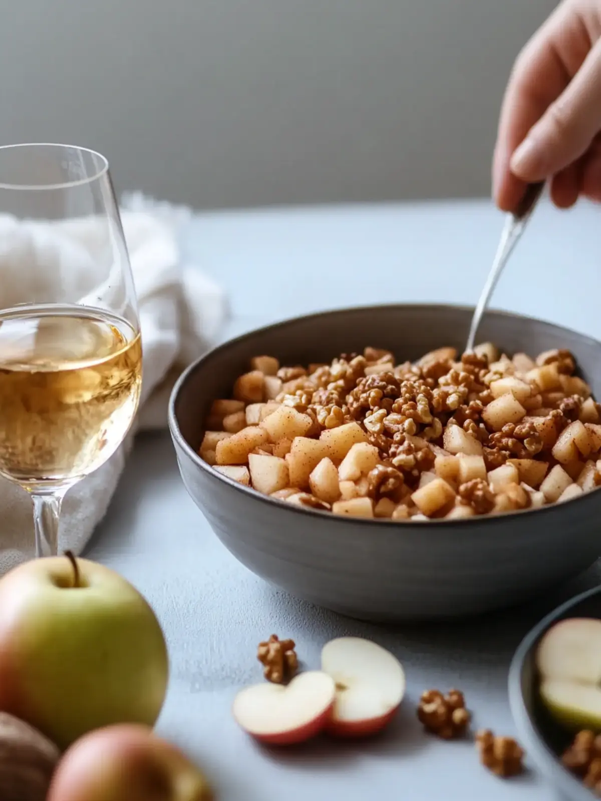 Irresistible Apple Walnut Wine Charoset for Passover Traditions 2 Apple Walnut Wine Charoset for Passover
