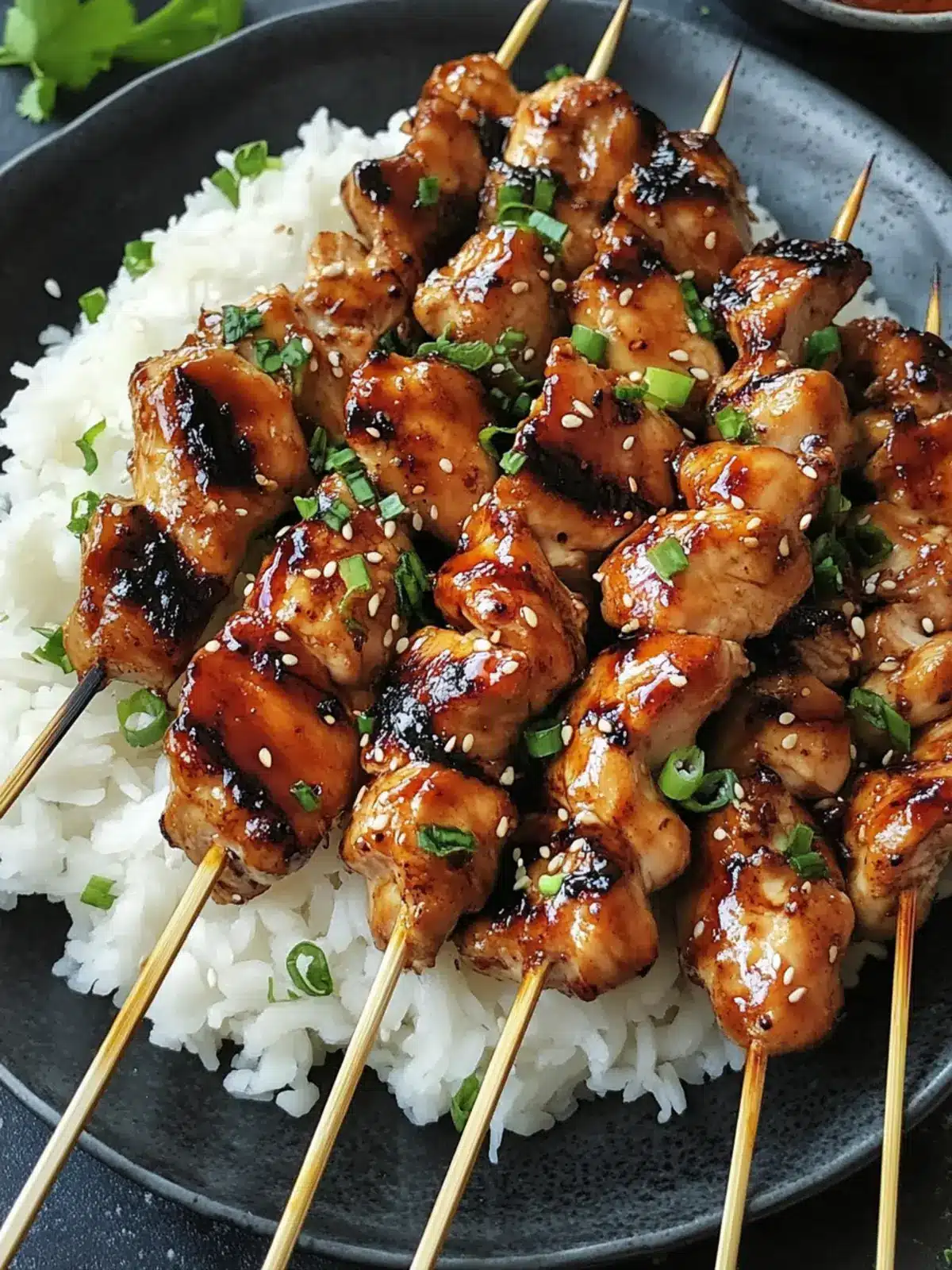 Savory Teriyaki Chicken Skewers for Your Summer BBQ Delight 4 Teriyaki Chicken Skewers