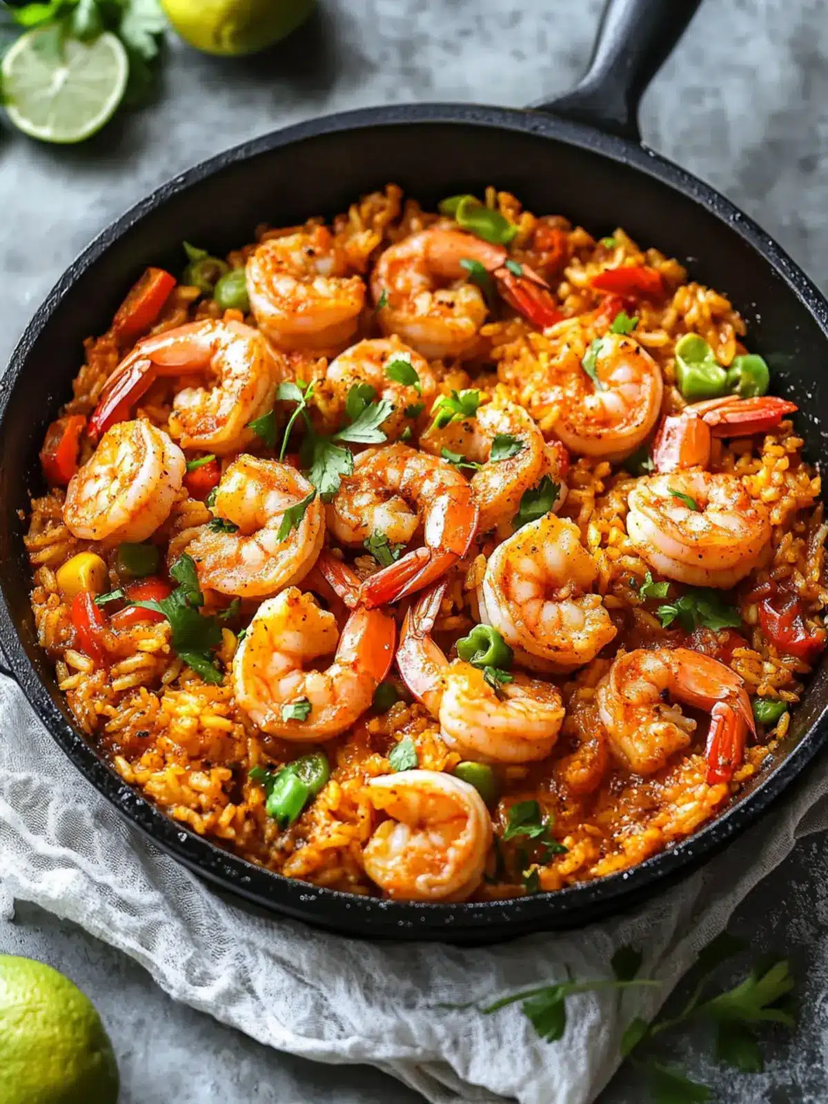 Savor the Flavor: Easy Cajun Shrimp and Rice Skillet Recipe 5 Cajun Shrimp and Rice Skillet
