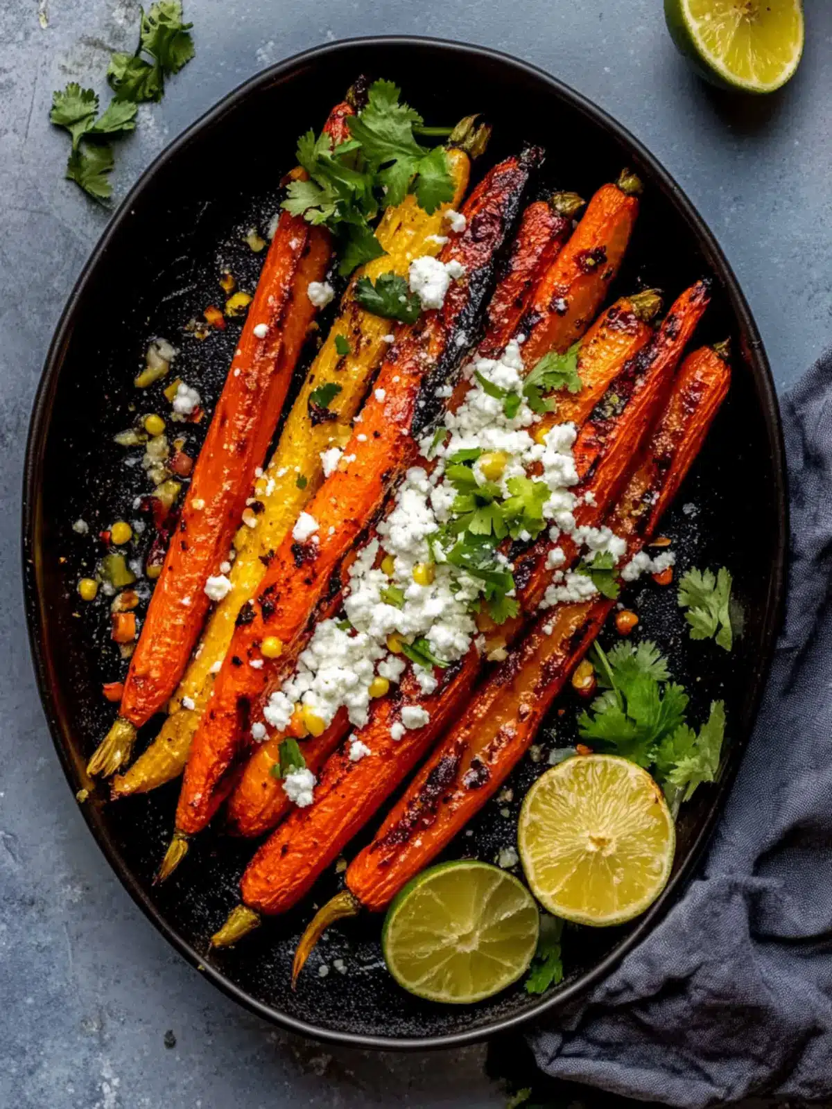 Savor Mexican Roasted Carrots Elote Style for a Flavor Explosion 2 Mexican Roasted Carrots (Elote Style)
