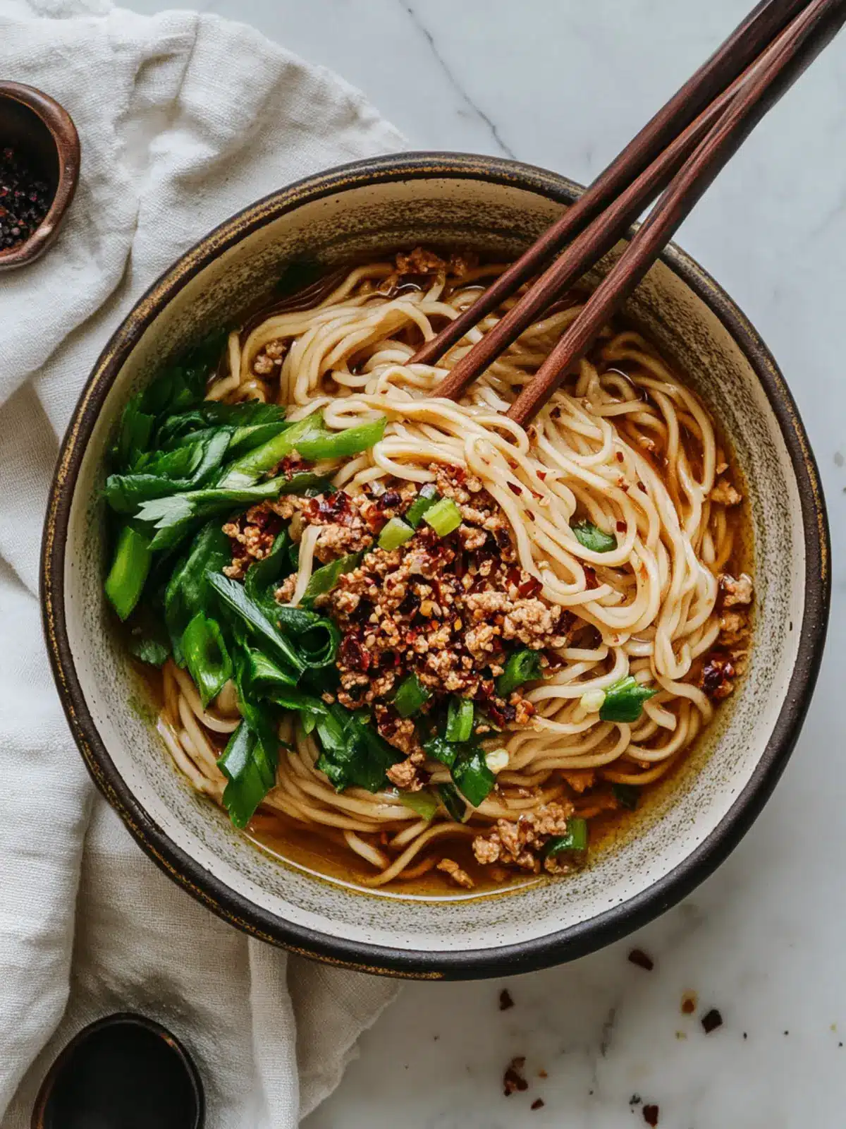 Spicy Dan Dan Noodles: A Flavorful Journey From Scratch 5 Dan Dan Noodles