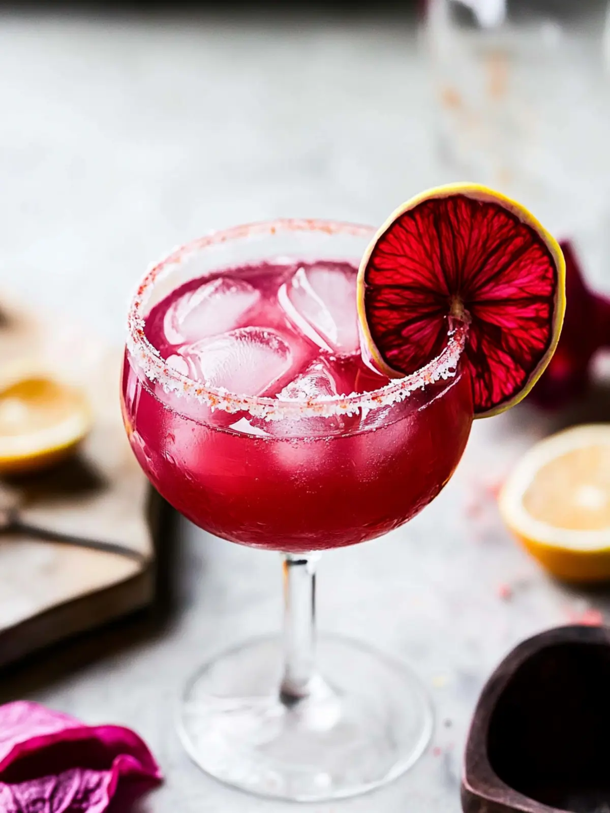 Hibiscus Margarita Easy 5-Ingredient Recipe You’ll Love 2 Hibiscus Margarita (Easy 5-Ingredient Recipe)