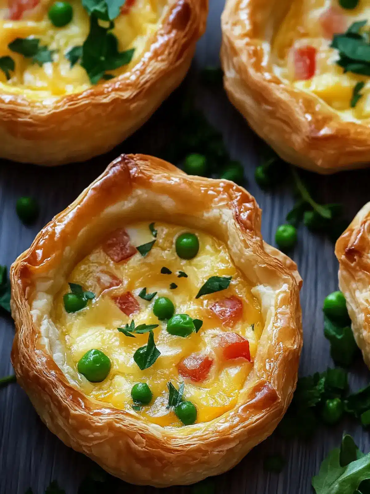 Easy Puff Pastry Mini Quiches for Effortless Brunch Fun 3 Easy Puff Pastry Mini Quiches