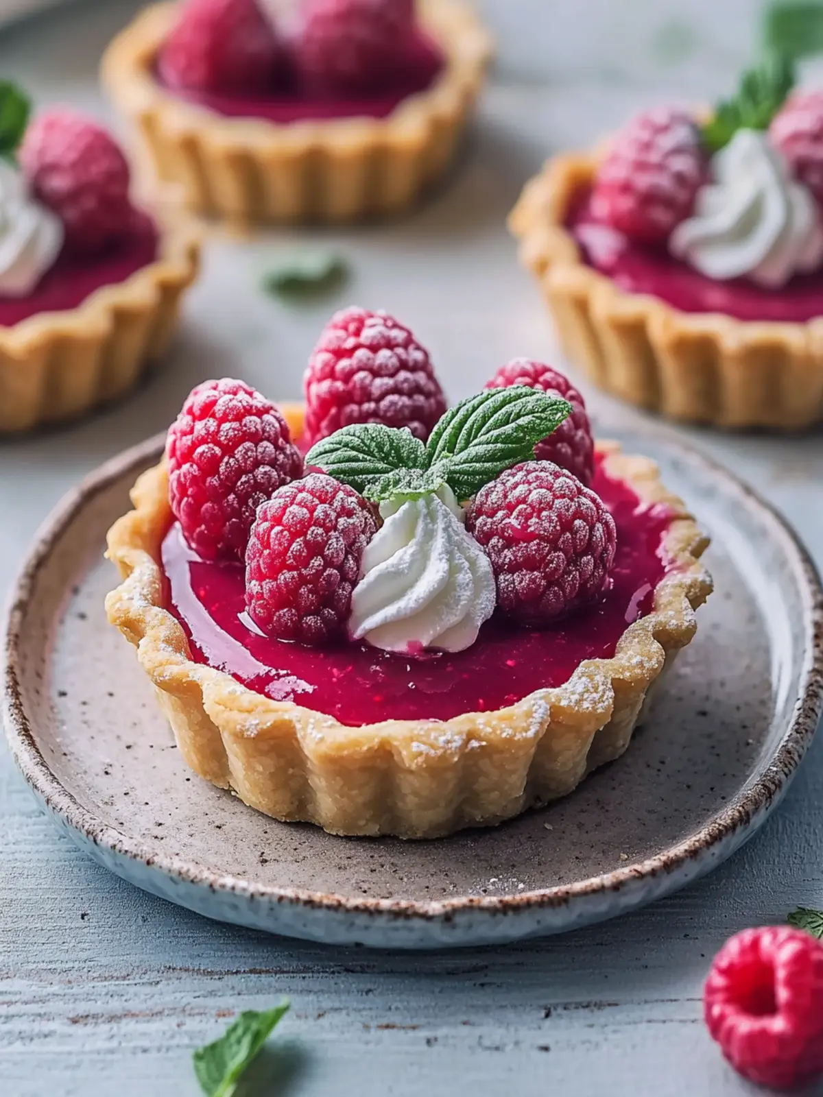 Vegan Raspberry Curd Tarts: Easy Refreshing Summer Treats 2 Vegan Raspberry Curd Tarts: Easy, Refreshing Summer Delights