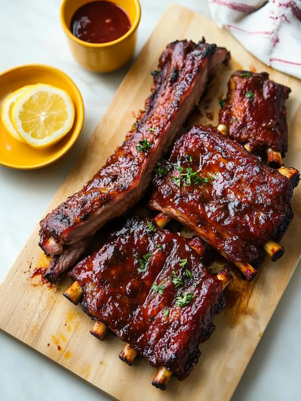 Savory Oven Baked Ribs That Slip Right Off the Bone 3 Oven Baked Ribs