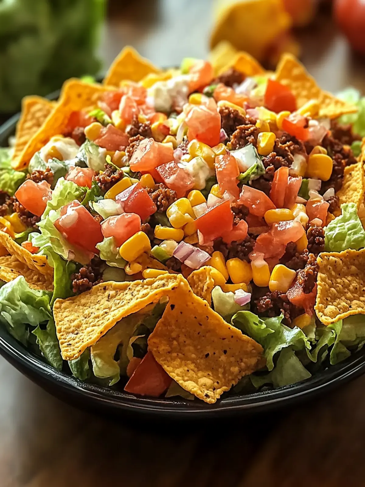 Doritos Taco Salad: Quick, Crunchy Yum for Easy Gatherings 3 Doritos Taco Salad: Quick, Crunchy Yum for Any Gathering