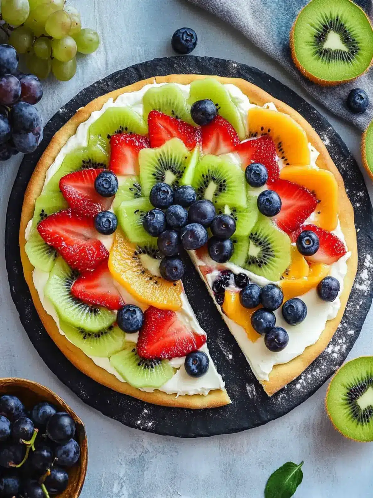Delicious Easy Fruit Pizza with Cream Cheese for Summer Fun 3 Easy Fruit Pizza with Cream Cheese